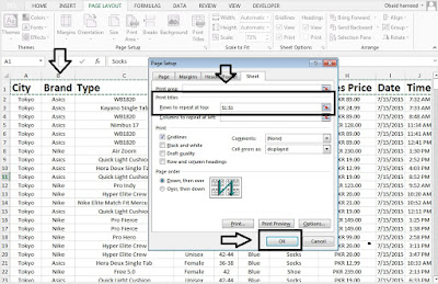 Optimize Page Print in Excel