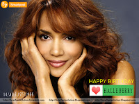 most charming face image of halle maria berry with light smile