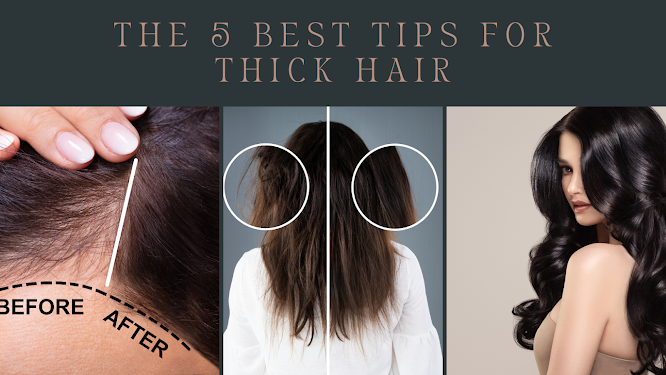 long thick hair tips, hair care tips for thick hair, things that make hair thicker, tips for thick hair growth naturally, tips to grow hair thicker and faster