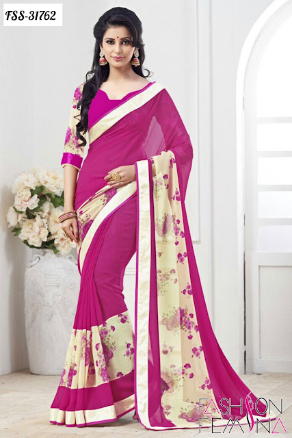 Beautiful Indian Casual Sarees Online Shopping in Surat India