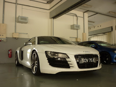 Audi R8 in Sepang