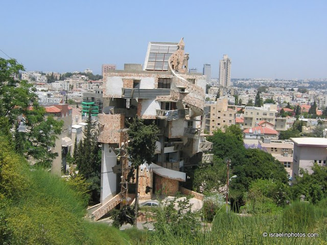 Spiraalvormig huis in Ramat Gan