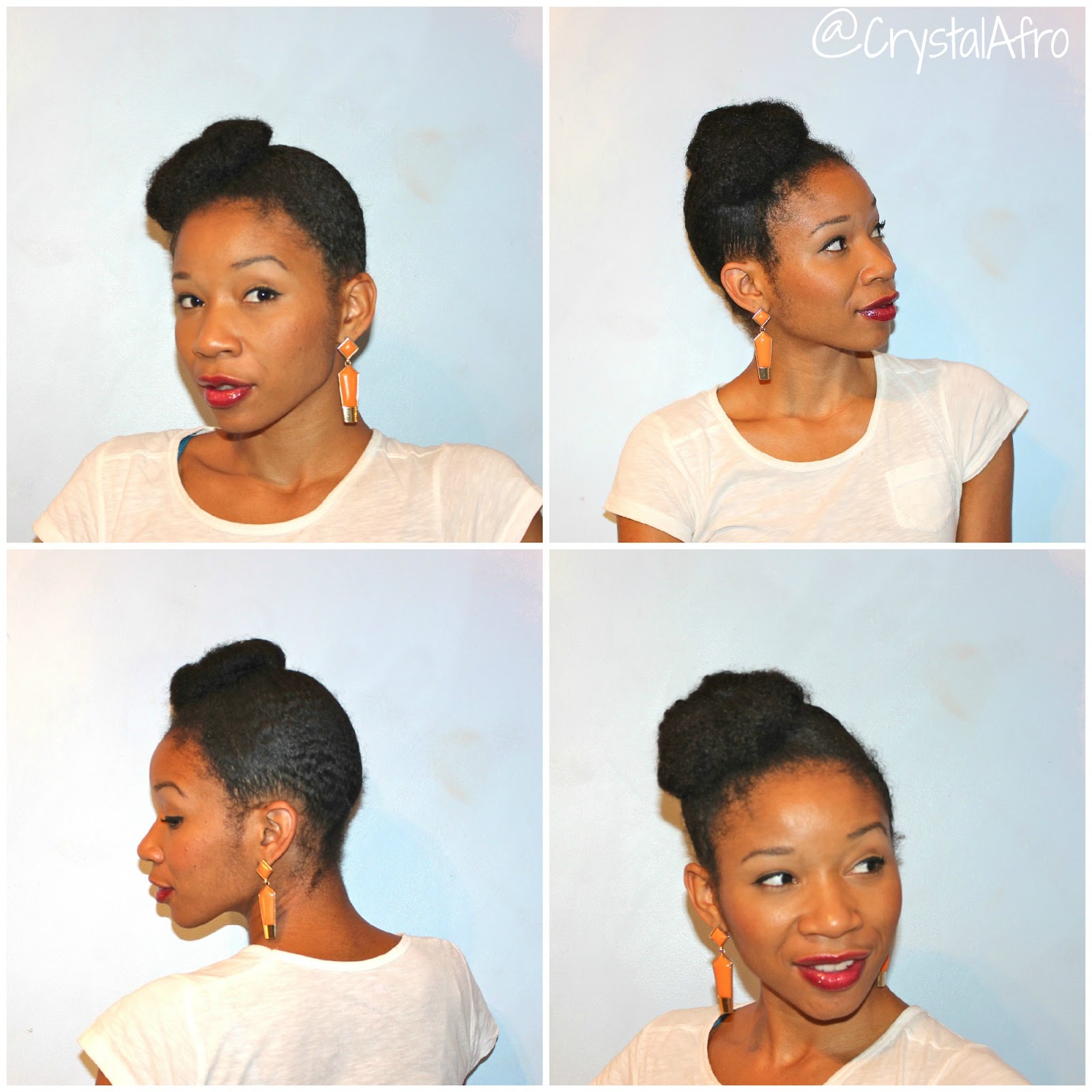 Long Haircuts Front And Back View FWD BUN - SIMPLE STYLE TRIAL