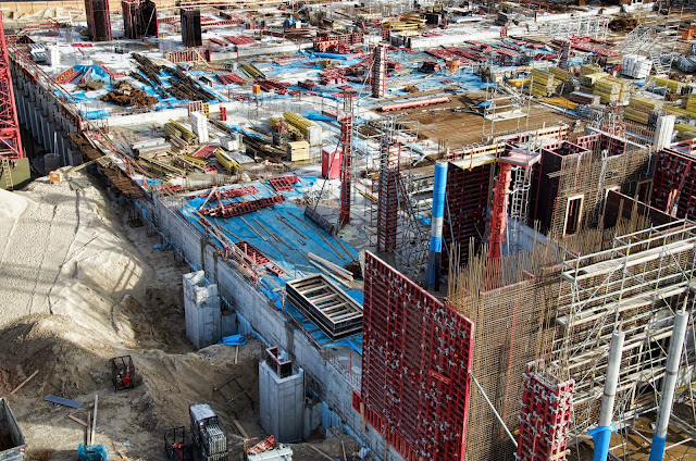 Baustelle Berliner Schloss, Stadtschloss, Schlossplatz, 10178 Berlin, 09.02.2014