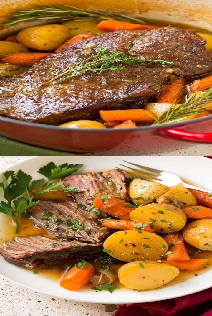 Pot Roast with Potatoes and Carrots