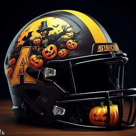 Appalachian State Mountaineers Halloween Concept Helmet