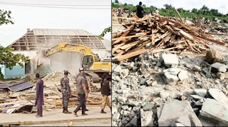 Outrage as FG demolishes 12 Lagos churches on alleged illegal plots