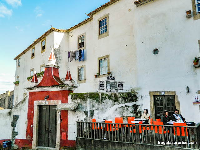 Vila de Óbidos em Portugal