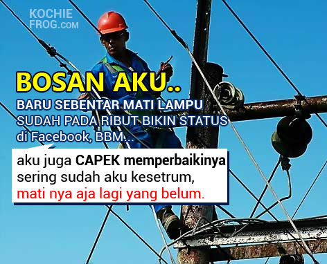 DP BBM MATI  LAMPU  Terbaru Paling Lucu Kocak  Gokil Banget 