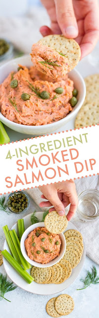 4-Ingredient Smoked Salmon Dip