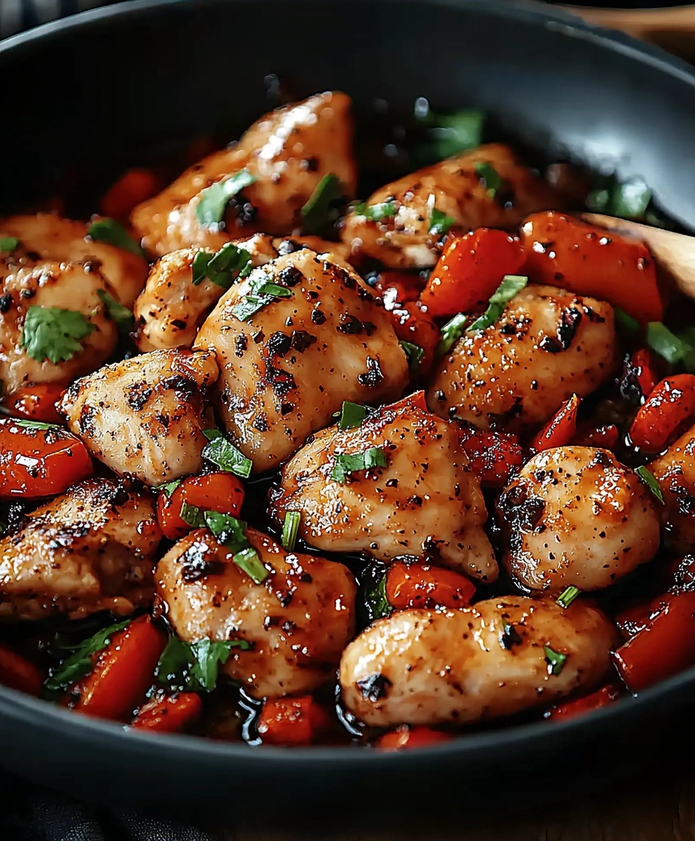 Black pepper chicken