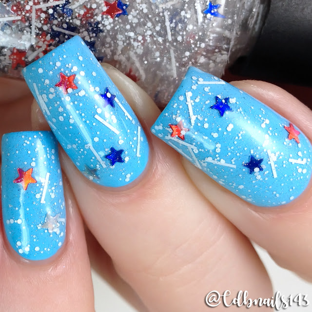 Poetry Cowgirl Nail Polish-Stars & Stripes