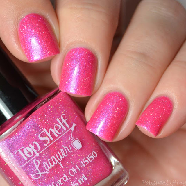 pink nail polish