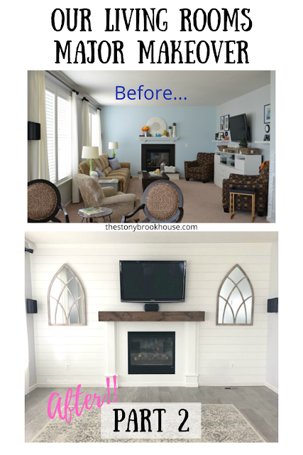 Our Living Room's Major Makeover Part 2
