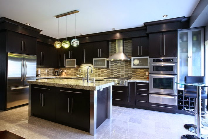 Kitchen With Dark Cabinets - Decorating Tips 