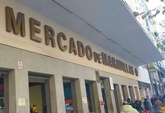 Mercado de Maravillas en Madrid. España.