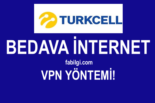 Turkcell Bedava İnternet Alma Hilesi AnonyTun Uygulaması 2021