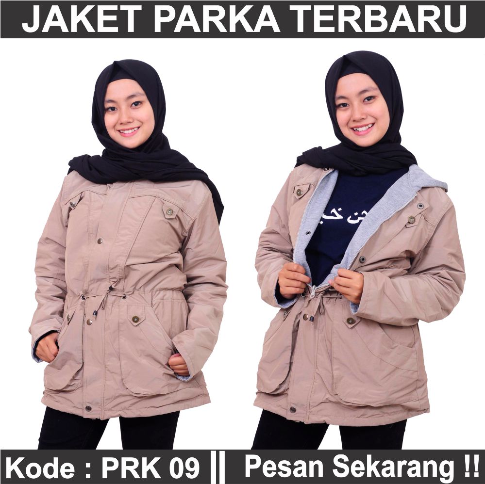 Grosir Jaket  Parka Murah Bandung Jaket  Parka Wanita Model 