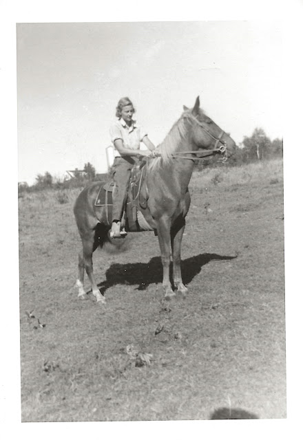 Hope Gilson and her horse Pennant