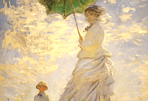 Claude Monet - La passeggiata - Camille Monet con il figlio