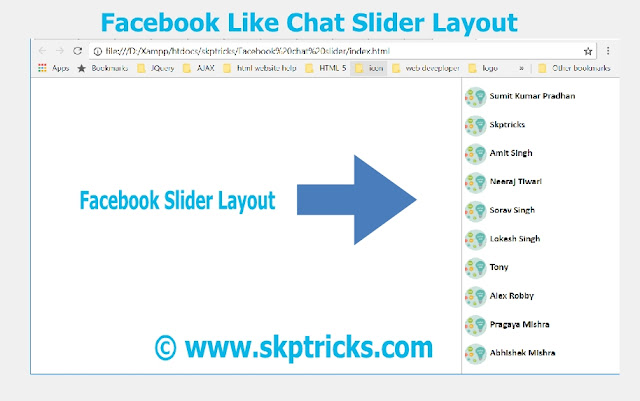  facebook like chat slider layout,how to design Facebook style chat slider layout,source code for Facebook like chat slider design ,Facebook Style Right Chat Slider,facebook right chat sidebar friends,facebook right chat bar,facebook chat bottom right corner,facebook chat list right side,facebook chat down right now,how to get facebook chat on right side,facebook chat on the right side,facebook chat on the right