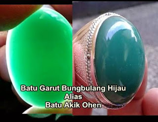 Apakah Batu Garut Hijau Termasuk Jenis Chrysoprase/Kristopas