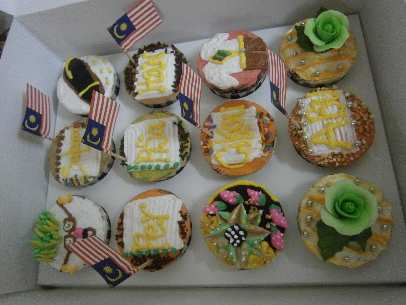 ILHAM KEK BONDA cup cake untuk seorang guru sempena 