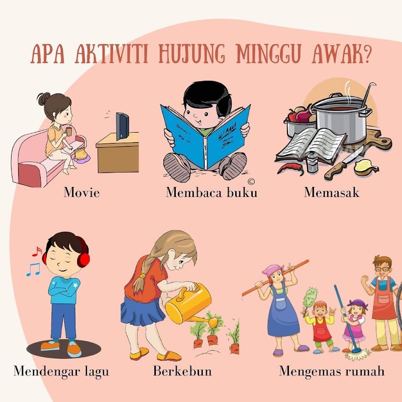 10 Tabiat Terbaik Pada Hari Minggu