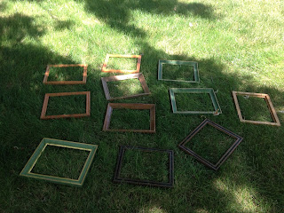 DIY picture frames for do-it-yourself greenhouse