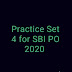 Practice set 4 of the ENGLISH SERIES (Error detection, phrase replacement,fillers,  Para jumbles,Cloze tests)( new pattern) for SBI PO 2020