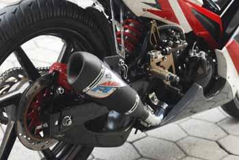 Modifikasi Les Motor Jupiter Mx