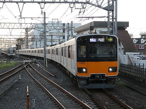 【東武車が53K代走！】青い快速急行　元町・中華街行き