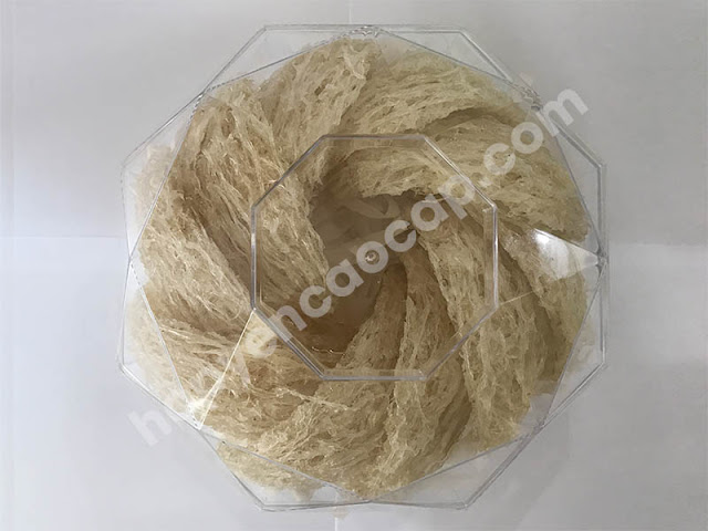 Hộp kim cương đựng 100g yến