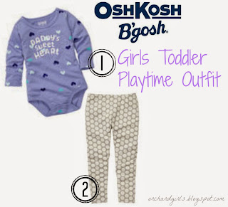Girls Toddler Outfit from #OshKoshBGosh
