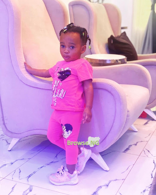 Check Out Cute Photos Of Actress Ruth Kadiri’s Daughter As She Turns One