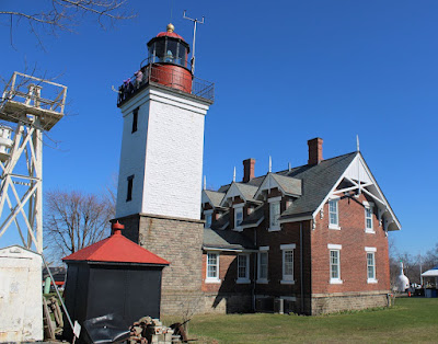 Historic Dunkirk Lighthouse Lake Erie in New York