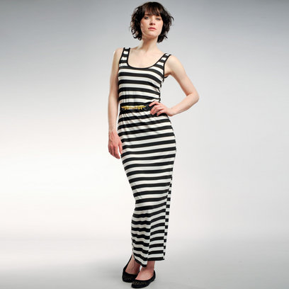 Black  White Striped Maxi Dress on Graffic Black And White Maxi Stripe Dress5 1 408 Jpg