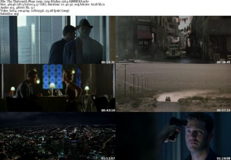 The Thirteenth Floor (1999) English Movie BRRip 450Mb Mediafire Links