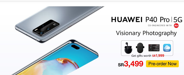 Huawei P 40 Pro Pre-order Is Available at Jarir Bookstore