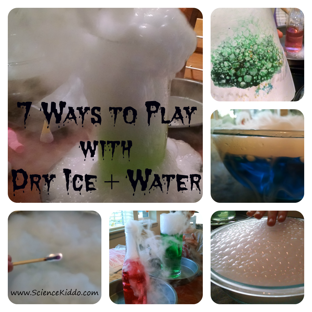 7 Ways to Play with Dry Ice and Water | Science for Kids