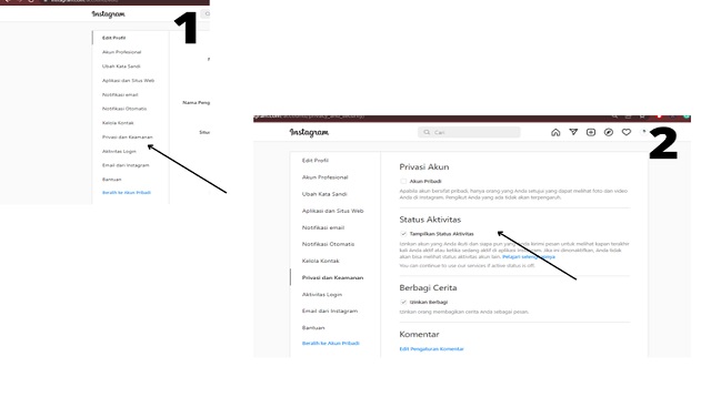 Cara Mematikan Tanda Aktif di IG