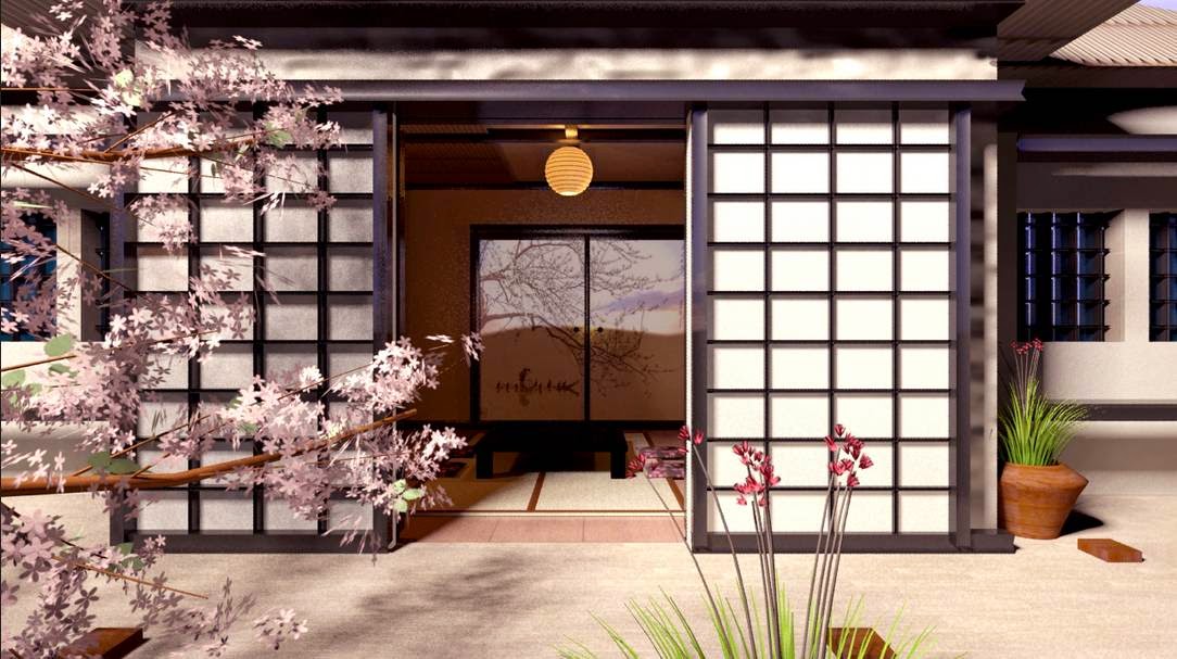  Desain  rumah  jepang  minimalis  tradisional  ciptakan 