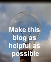 Intention #10 - Make This Blog As Helpful As Possible, picture of lightbult