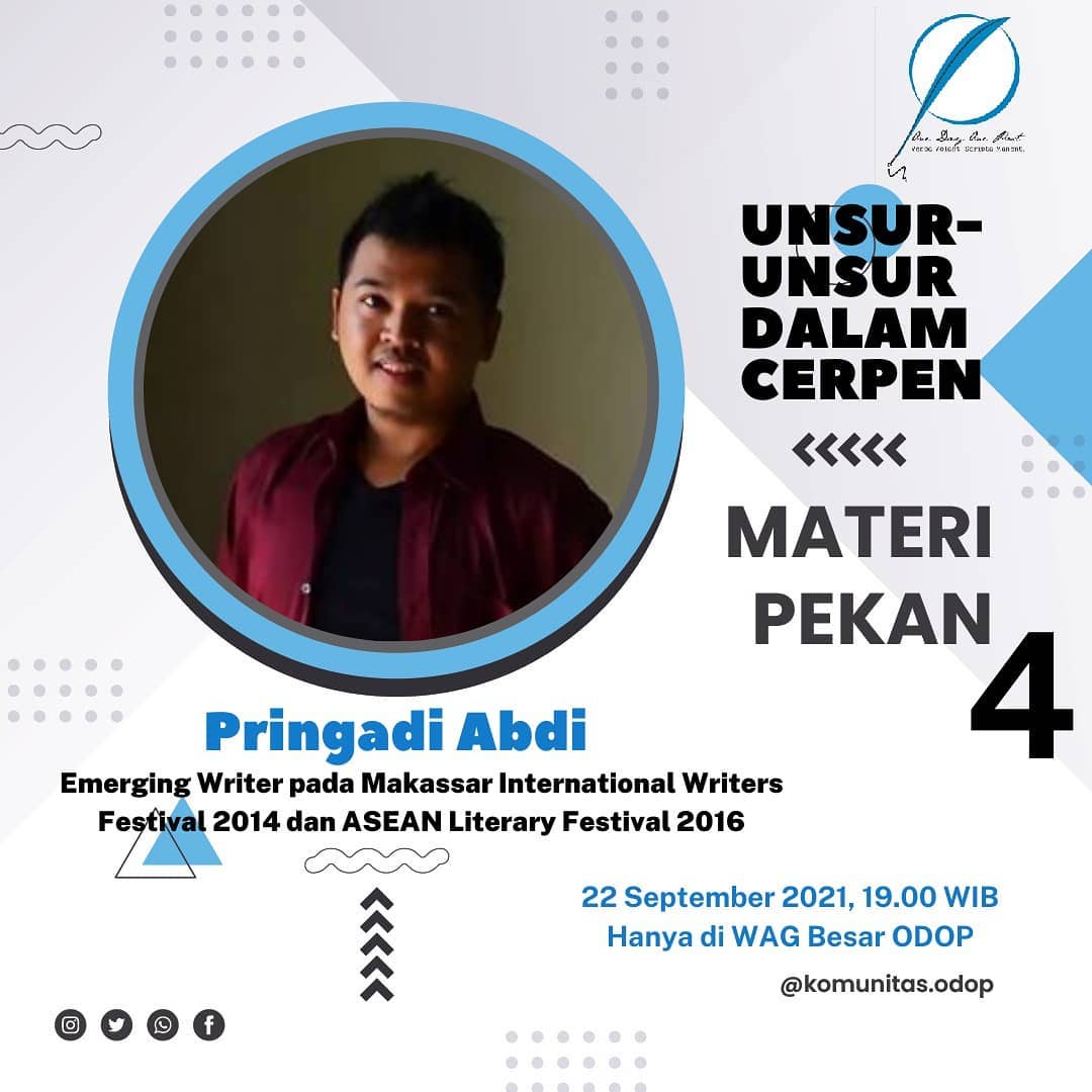 Unsur-Unsur dalam Cerita Pendek Bersama Pringadi Abdi Surya