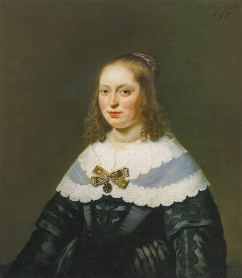  Bartholomeus van der Helst - portrait de Sophia Trip,1645. 