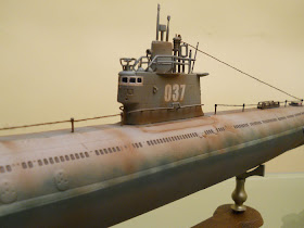 maqueta trumpeter escala 1 a 144 de submarino ruso clase whiskey mejorada