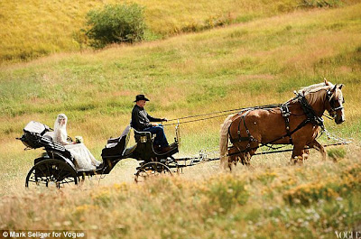 Celebrity Fashion Trends  Cowboy Boots on Bride To Be Magazine Blog  Lauren Bush Shares Her Western Themed