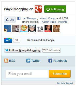 mashable social widget