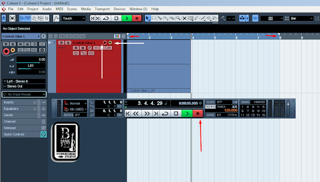 Bagaimana Cara Memulai Recording di Cubase