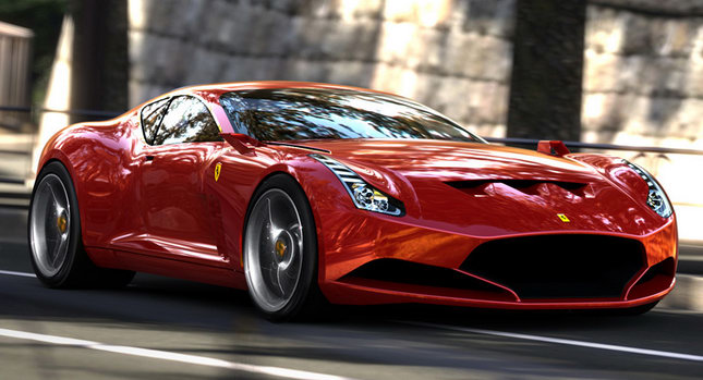 The Ferrari 612 GTO concept by Sasha Selipanov of Berlin Germany is one of